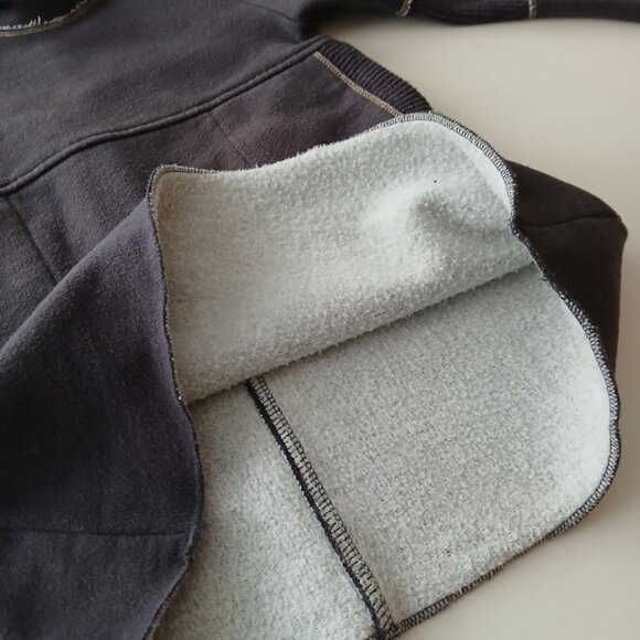 BABY STYLE Snuggly Cotton Fleece Dress 2T - Picture 2 of 5